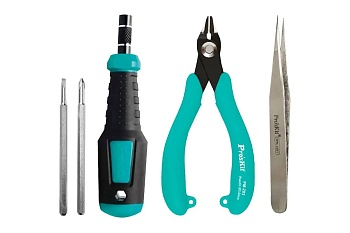 PK-603 - Набор инструмента для моделирования и мелкого ремонта, 3 предмета