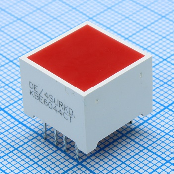 DE/4SURKD - LED модуль/15х15мм/красный/630нм/120-250мкд