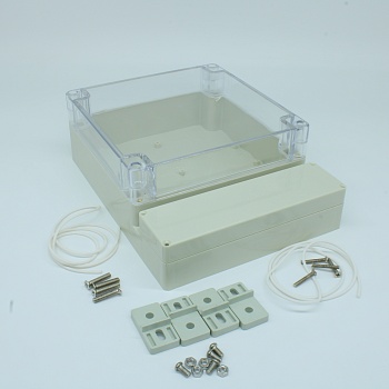 11-13T (F-10T) - Водонепроницаемый пластиковый корпус с прозрачной крышкой