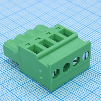 2EDGKB-5.0-04P-14-00A(H) - Разъемный клеммный блок, 4 контакта. Серия 2EDGKB-5.0