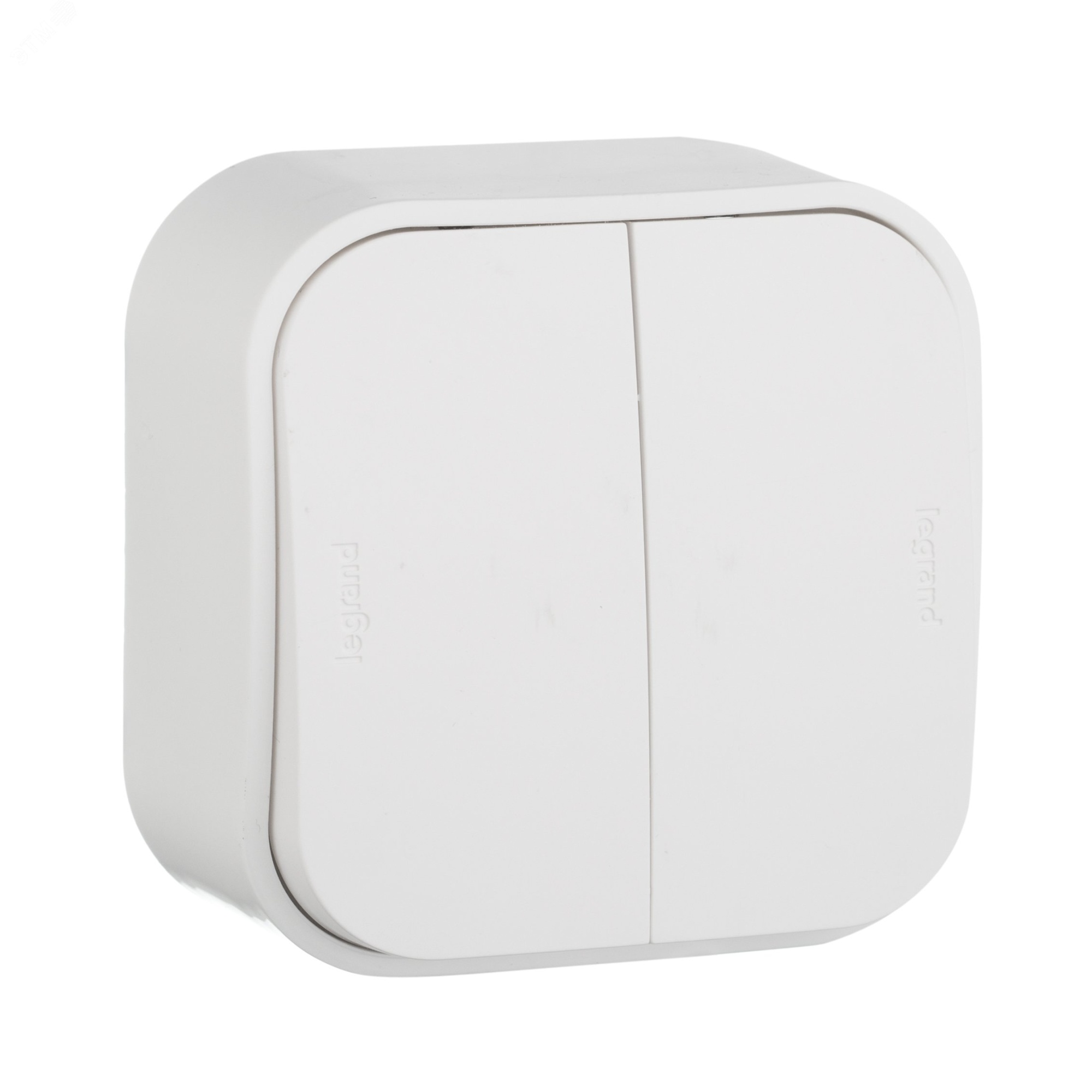 Выключатель 2-кл. ОП Quteo 10А IP20 10AX бел. Leg 782202