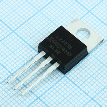 IRL2203NPBF - Транзистор полевой MOSFET N-канальный 30В 100А 130Вт, 0.007 Ом