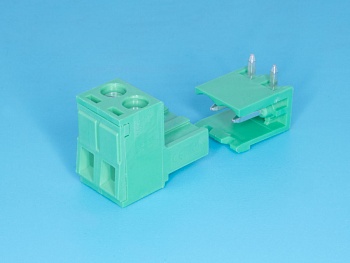 TB-06RA - Клеммник угловой 2 позиции, провод-плата