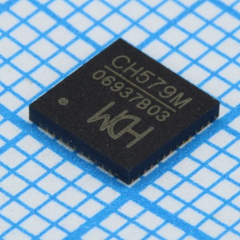 CH579M - Микроконтроллер 32-бит ядро ARM, объединяющий двухрежимную беспроводную связь BLE и ZigBee.