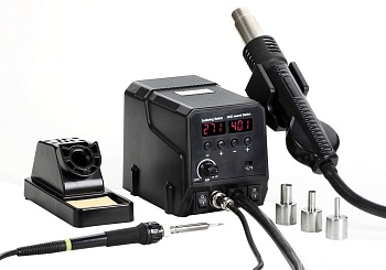 ZD-8922 - Термовоздушная паяльная станция 2 в 1