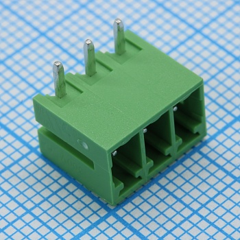 ECH350R-03P - Колодка клеммная (розетка) на плату 3 контакт(ов) шаг 3.50 мм 300В 8А