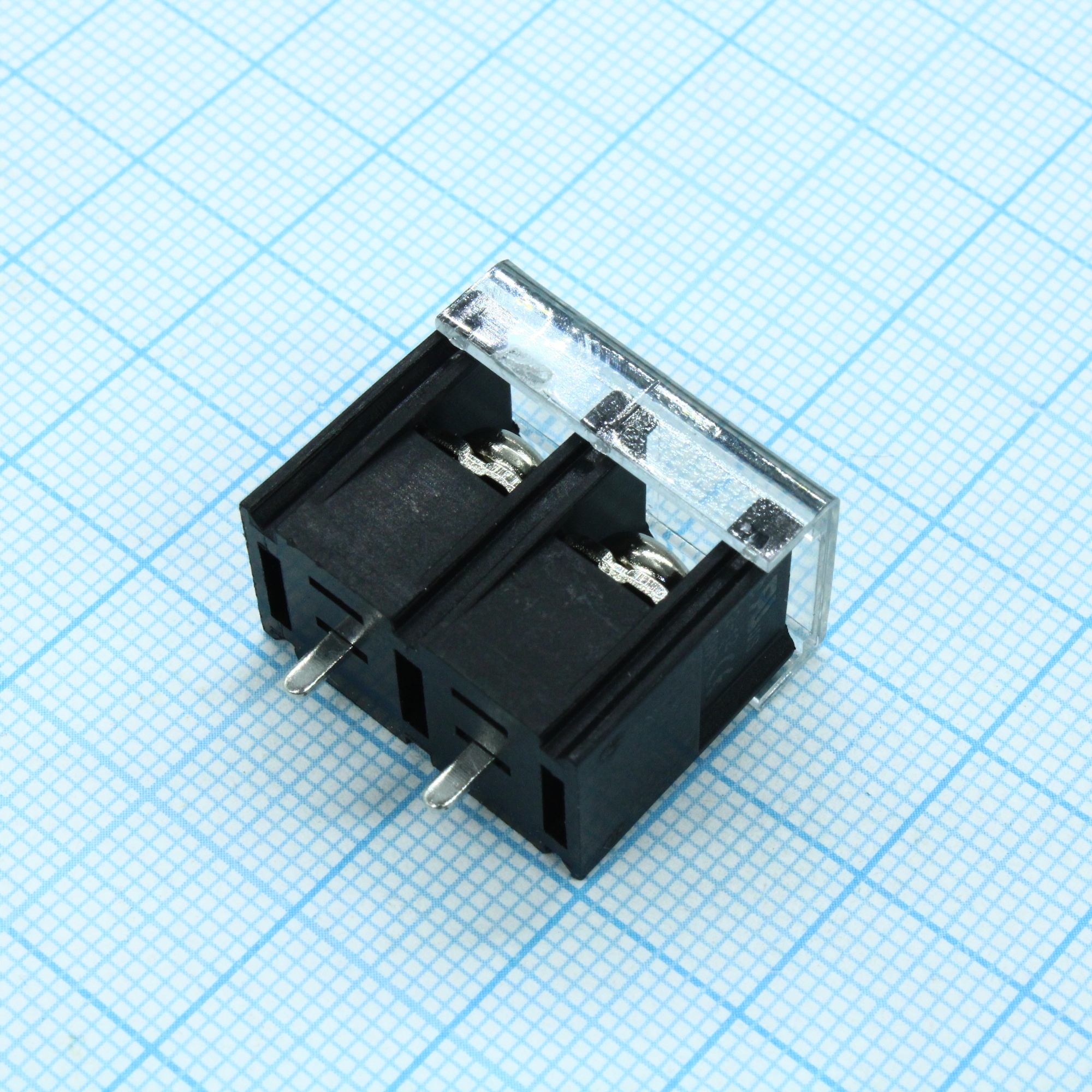 DG48C-B-02P-13-00A(H) - Барьерный клеммный блок 2 контакта. Серия DG48C-B