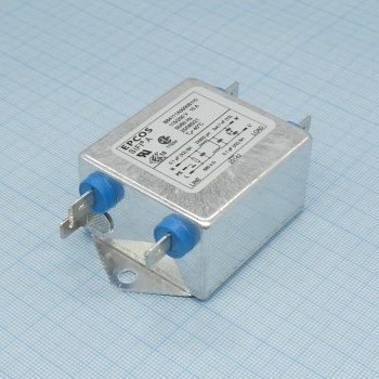 B84111A0000B110 - Сетевой фильтр 2x10A/250V, SIFI-A, 2x0.1мкФ(X2) + 2x4700пФ(Y2), 2x0.82мГн