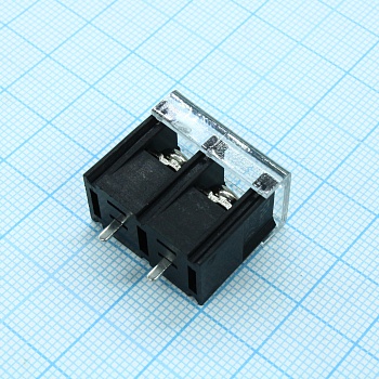 DG48C-B-02P-13-00A(H) - Барьерный клеммный блок 2 контакта. Серия DG48C-B
