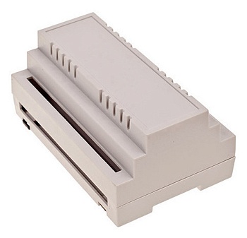 Z104J PS - Корпус пластиковый на DIN рейку, светло-серый