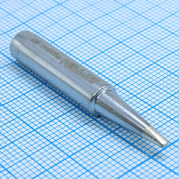 T900-1.6D - Жало для паяльной станции ST80/AT937/AT989/AT989D/ST8802/AT8502D резец 1.6х0.5мм