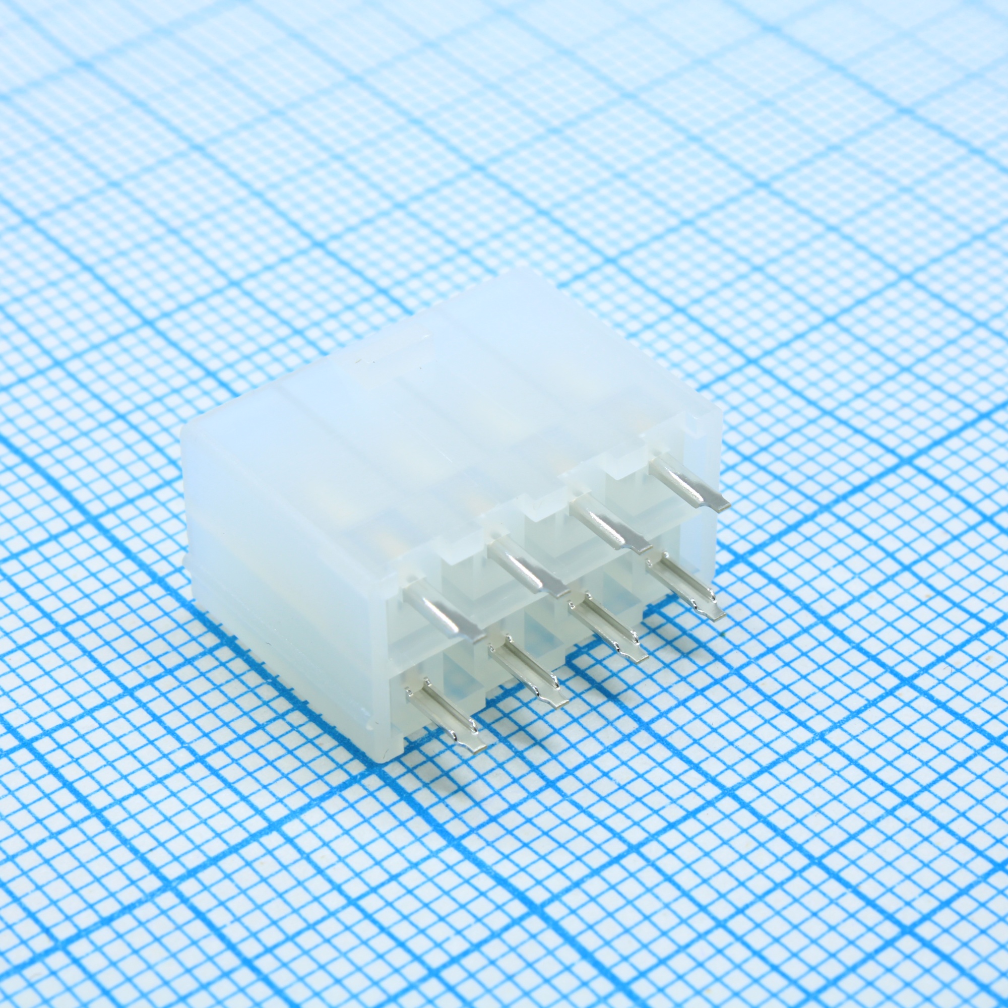 L-KLS1-4.20-2X04-SB - Вилка на кабель 2х4 контакта шаг 4.2мм