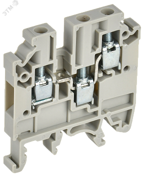 Колодка клеммная CTS-MC 3 вывода 4мм2 серая YCT12-00-3-K03-004