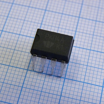 КР293КП4А - Реле малой мощности постоянного тока 2-канальное на замыкание Iком=320мА, Uком=60В