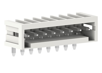 Вилочный разъем на плату 435312 - Вилочный разъем, горизонтальный, на плату, шаг: 3.5 мм, 12 полюсов, фиксация на плате пайкой, исполнение: стандартное, 160V, 10A, цвет: серый Вилочный разъем на плату 435312 - Вилочный разъем, горизонтальный, на плату, шаг: 3.5 мм, 12 полюсов, фиксация на плате пайкой, исполнение: стандартное, 160V, 10A, цвет: серый