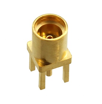 734151471 - Разъем MCX Коаксиальный, Прямое Гнездо, Сквозное Отверстие Вертикально, 50 Ом, россыпь