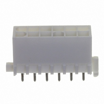 1-794066-0 - Прямоугольный разъем, Серия Mini Universal MATE-N-LOK 2, 12 контакт(-ов), Штекер, 4.14 мм