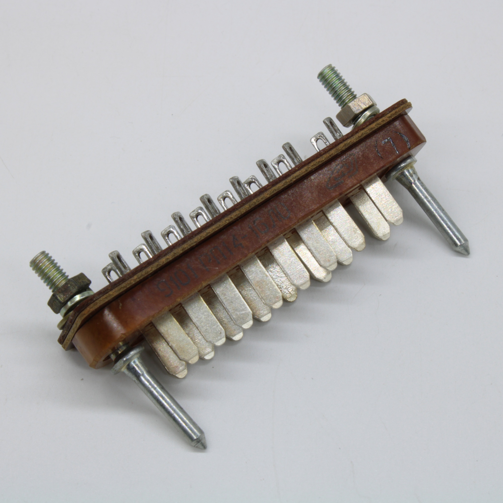 РП14-16 Л-О вилка - Соединитель  низкочастотный, прямоугольный, внутреннего монтажа