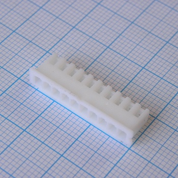 I-DS1069-SCW010 - Серия XH. Корпус разъема - розетка на кабель 10 контактов, шаг 2.5мм / требуются контакты T-DS1069-SC600