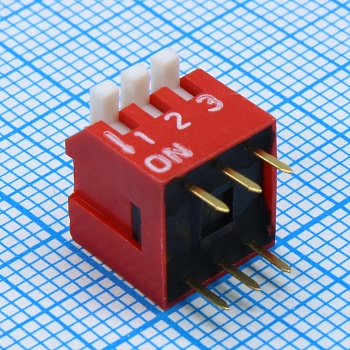 DS1040-03RT - DIP-переключатель 3pin
