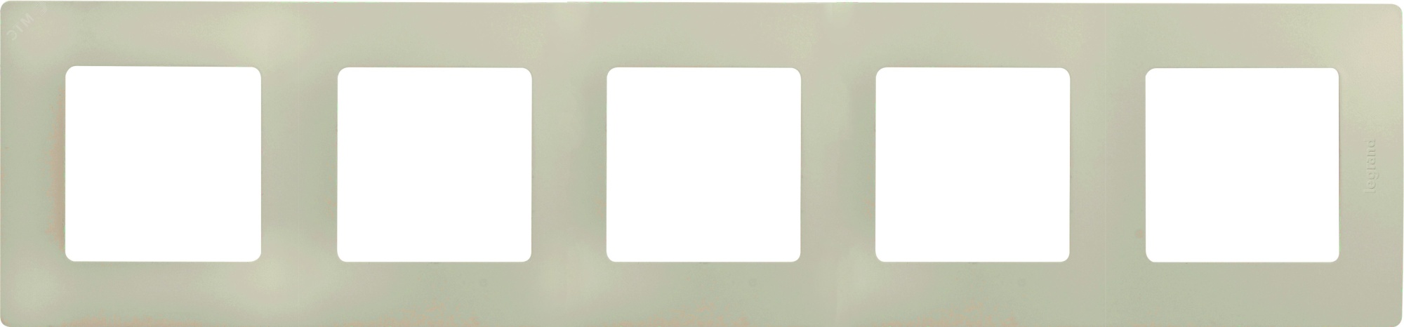 Рамка 5-м Etika сл. кость Leg 672515