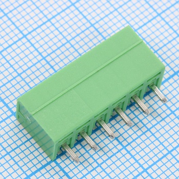 15EGTVC-3.5-06P-14-00 - Разъемный клеммный блок на плату, 6 контактов. Серия 15EGTVC-3.5