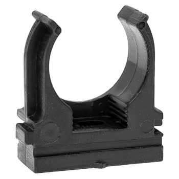 Крепеж-клипса для ручного монтажа d20 мм (100 шт) черная EKF-Plast