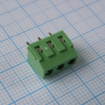 DG381-3.81-03P-14-00A(H) - Винтовой клеммный блок. Серия DG381-3.81