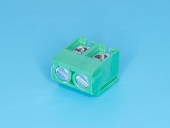 TB-02A КОРОТКИЙ - Клеммник с винтом 2 позиции, шаг 5,00мм