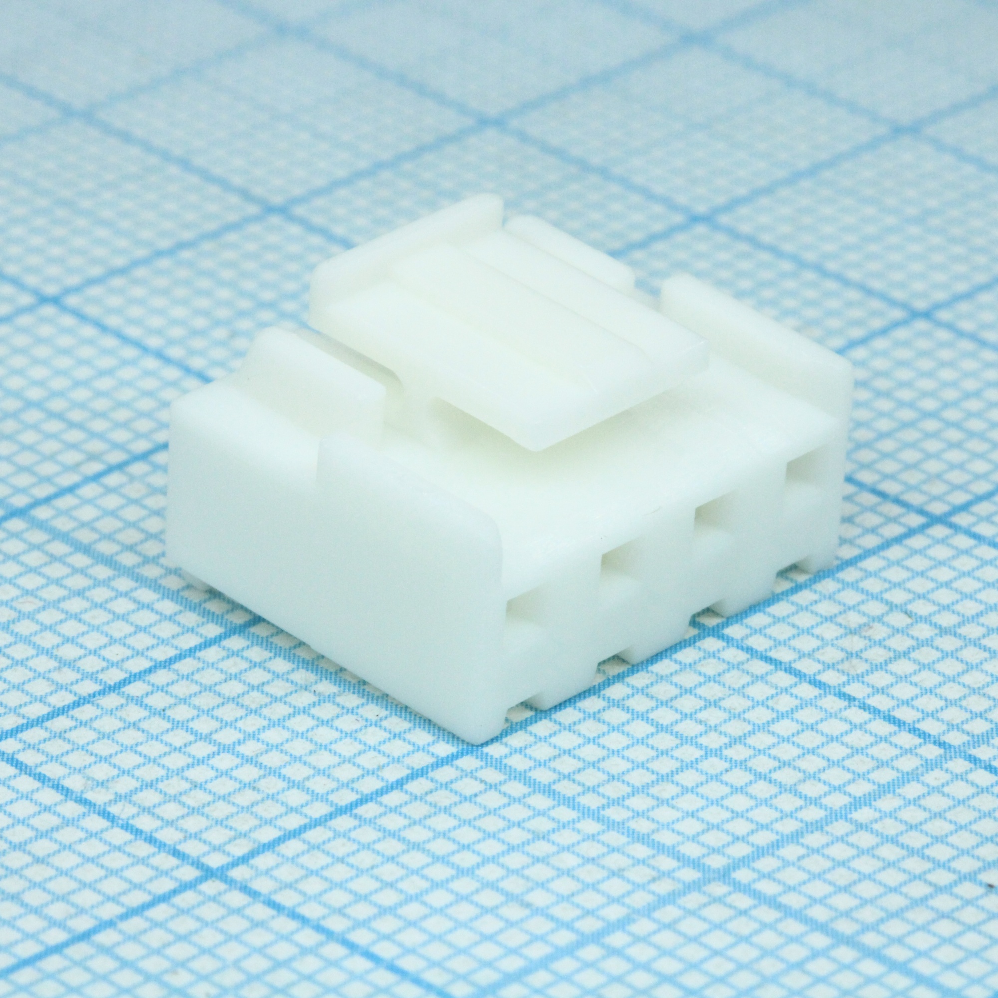 1-1123722-4 - Корпус разъема, Гнездо, 4 местн. шаг 3.96 мм без контактов пакет