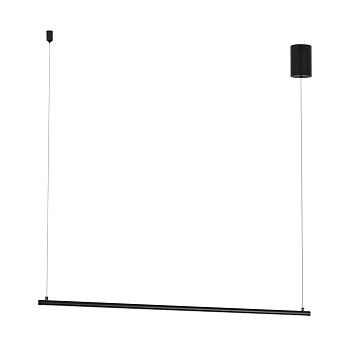 Светильник SP-UMBRA-HANG-H-L900-15W Warm3000 (BK, 120 deg, 230V) 036941 - Декоративный подвесной светильник. Мощность 15 Вт, св. поток 531 лм, 35 лм/Вт, теплый 3000 K, CRI>90, угол 120°, напряжение питания 230 В. Черный корпус из алюминия и металла, экран