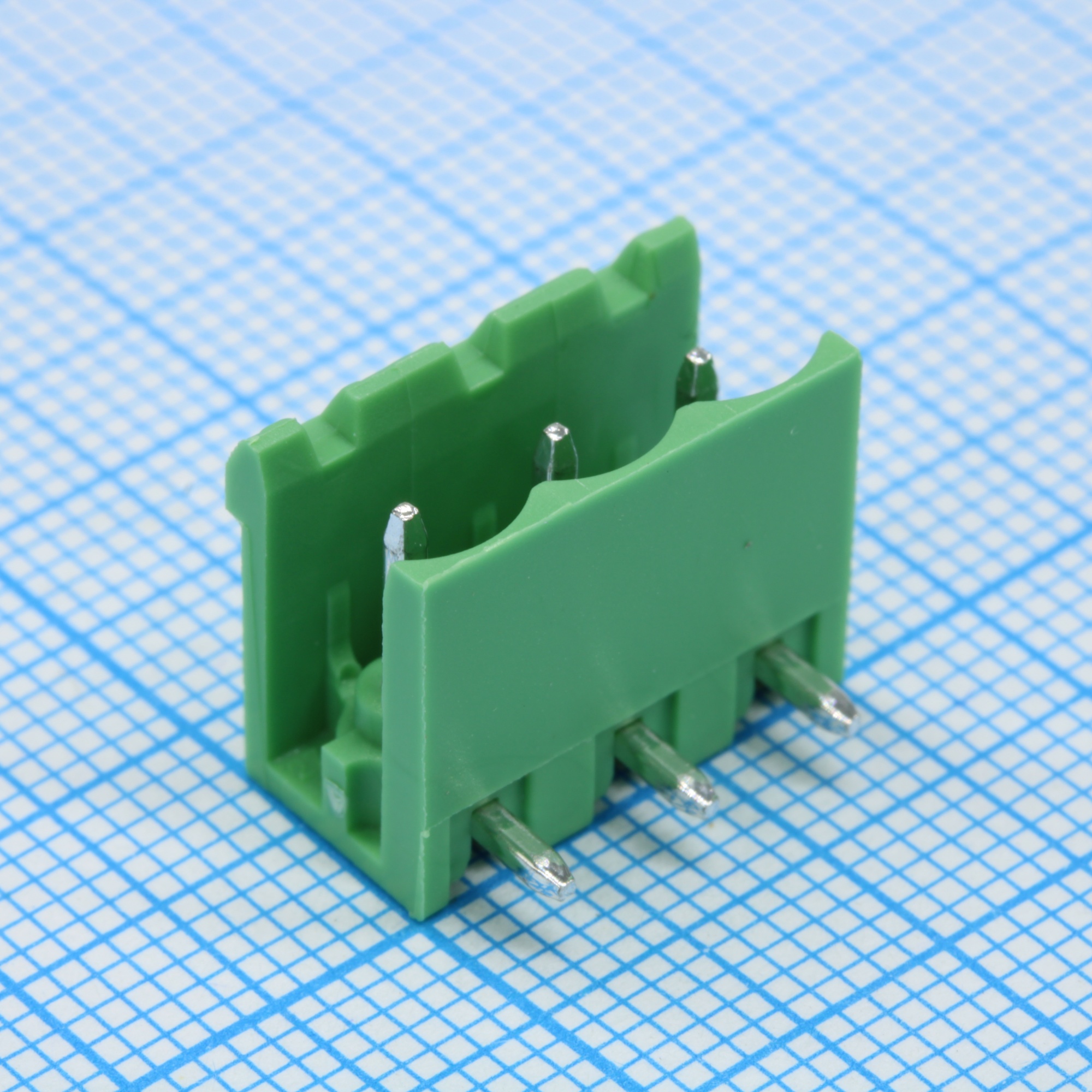 2EDGR-5.08-03P-14-100Z(H) - Разъемный клеммный блок на плату, 3 контакта. Серия 2EDGR-5.08
