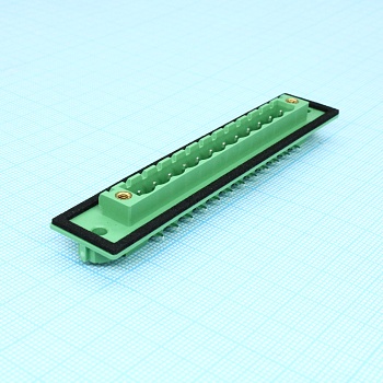 2CDGRM-5.08-12P-14-100A(H) - Разъемный клеммный блок на плату, 12 контактов. Серия 2CDGRM-5.08
