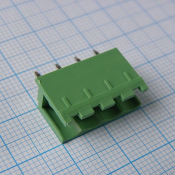 2EDGV-5.0-04P-14-00A(H) - Разъемный клеммный блок на плату, 4 контакта. Серия 2EDGV-5.0