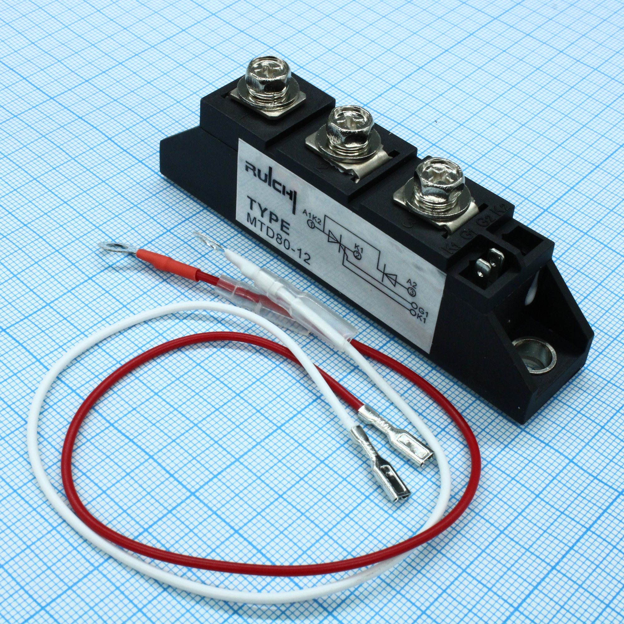 МТД80-12 (АНАЛОГ) - Силовой тиристорный модуль