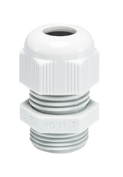 Кабельввод PG 11 PA 8 5,0-10,0 - Кабельный ввод, PG11 диапазон обслуживаемых кабелей 5-10 мм, IP68, пластик, RAL 7035 серый