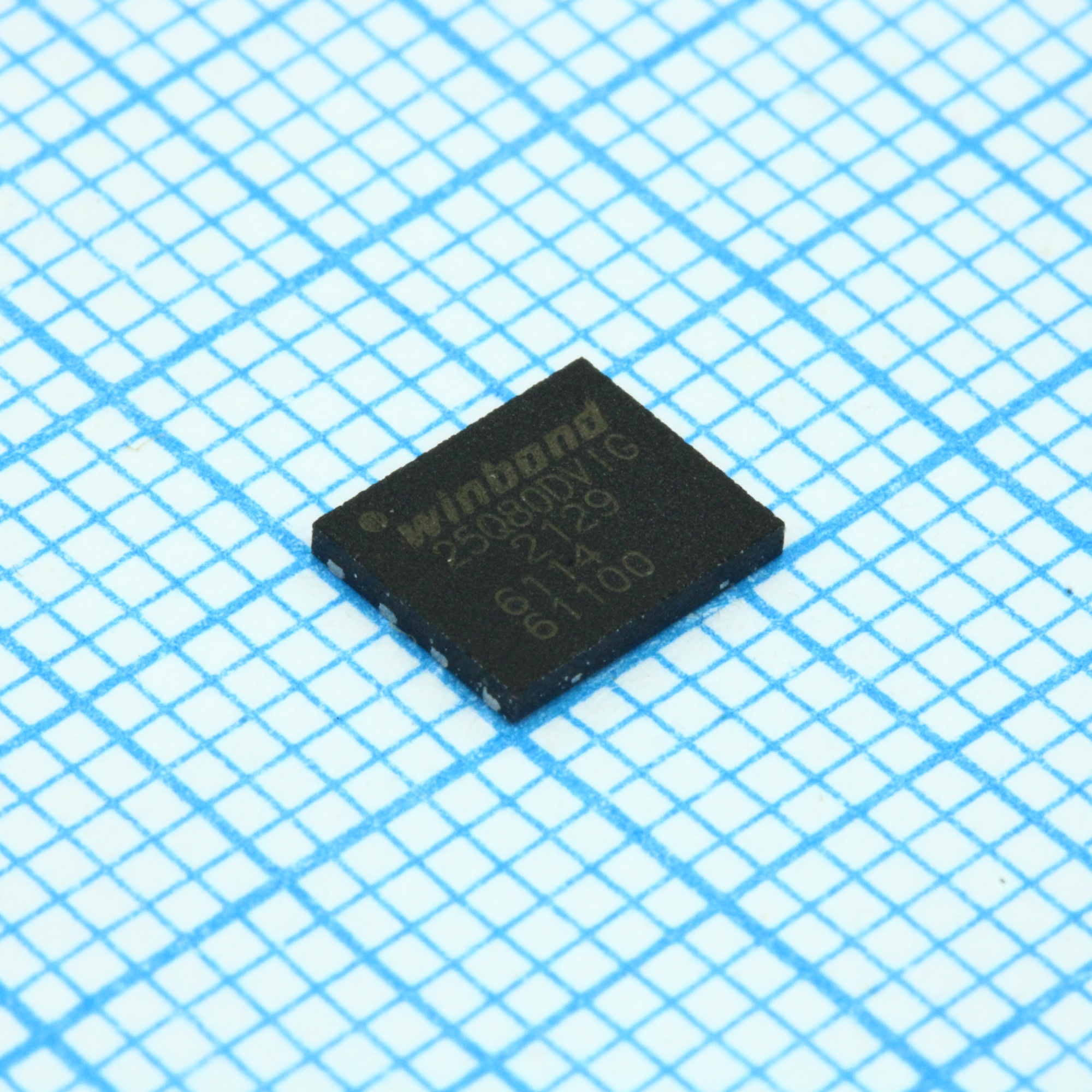 W25Q80DVZPIG/REEL - Флэш-память сдвоенная\счетверенная шина SPI 8Мбит