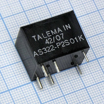 AS-322 - Датчик тока; 0-15A; 1:200; 20-200kHz;   2об/1об