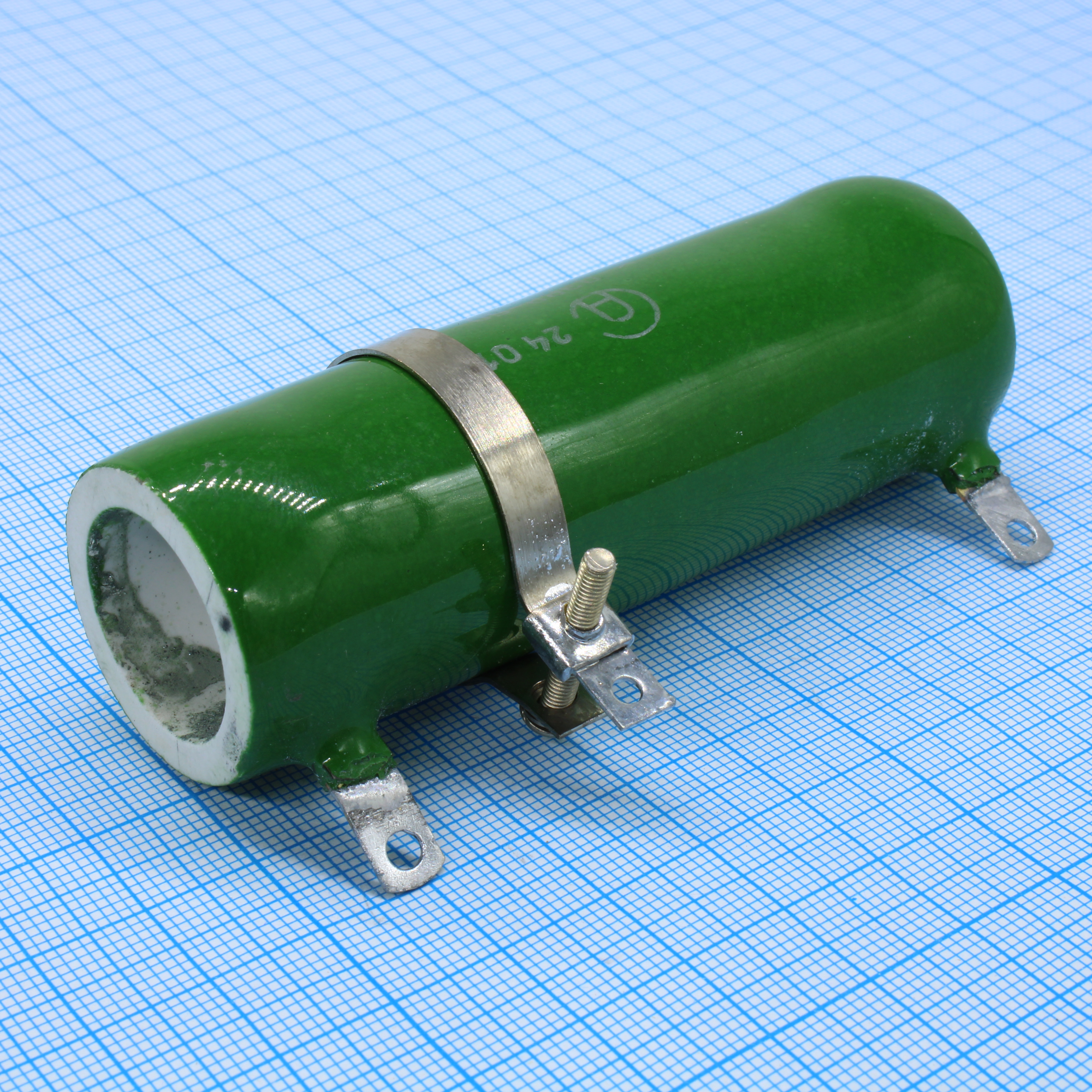 ПЭВР-50    30 ±10% - Проволочный постоянный резистор с регулировкой 30Ом 50Вт ±10%