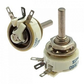 ППБ-1В    3.3К ±10% - Резистор переменный проволочный 3.3кОм ±10% 1Вт