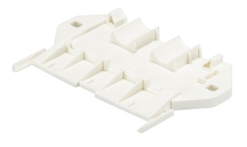 Опорная пластина GST18I5 07.413.5453.0 - Монтажное основание для распределительного блока gesis GST18i5 92.050.0353.х или 92.050.1853.0, материал: пластик, цвет: черный