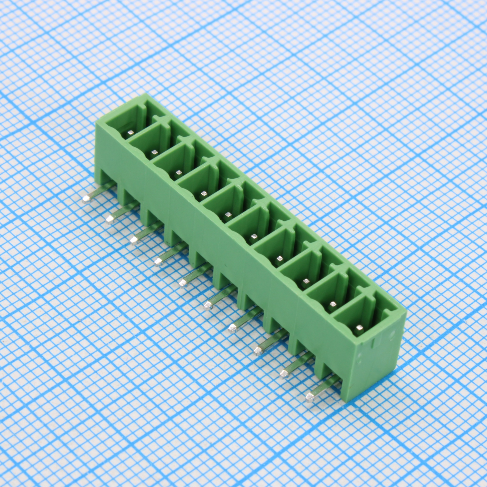 15EGTRC-3.81-10P-14-00 - Разъемный клеммный блок на плату, 10 контактов. Серия 15EGTRC-3.81