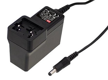 GEM18I12-P1J - Импульсный источник питания в корпусе сетевой вилки 18Вт 12В/1,5A медицинского применения