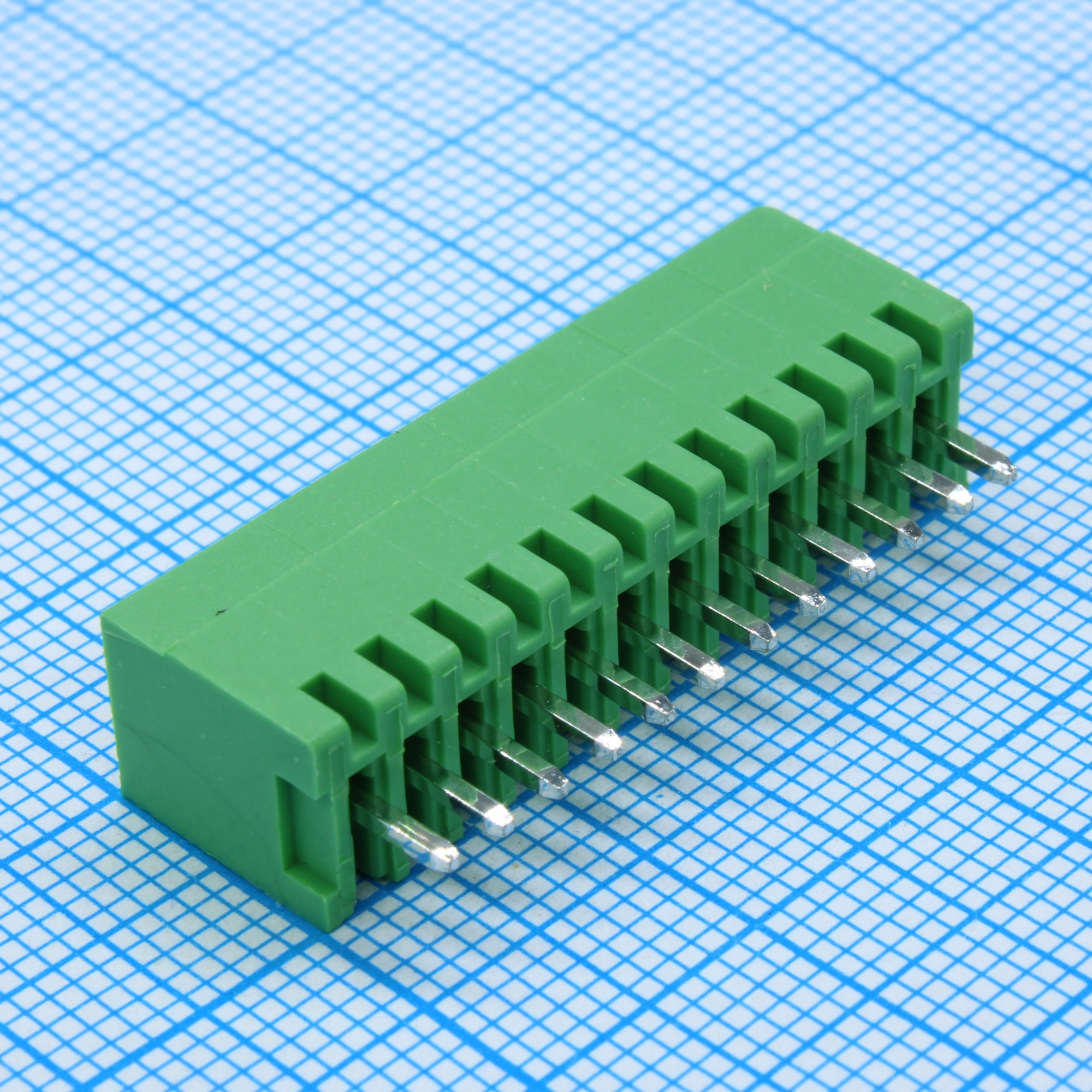 15EDGVC-2.5-12P-14-00A(H) - Разъемный клеммный блок на плату, 12 контактов. Серия 15EDGVC-2.5