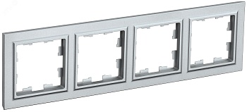 Рамка 4-м BRITE РУ-4-БрА алюм. BR-M42-K47
