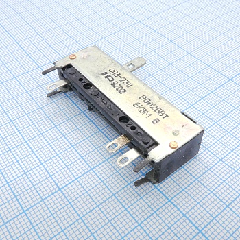 СП3-23И 0.125 В-12 20%    6.8К - Резистор переменный регулировочный движковый одинарный