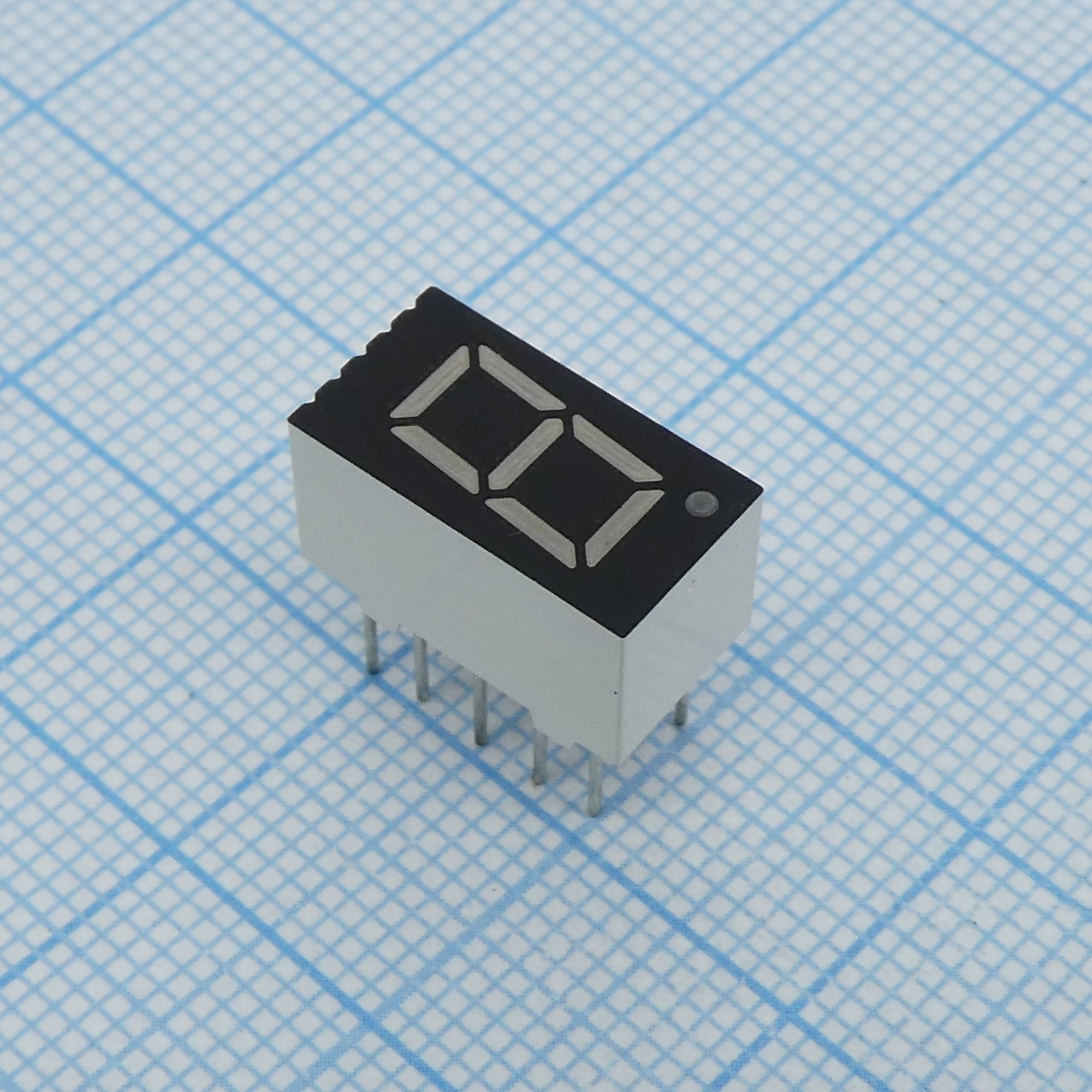 FYS-3611AS-11 - 1 разрядный индикатор 9,1мм/красный/660нм/3.5мкд/ОК