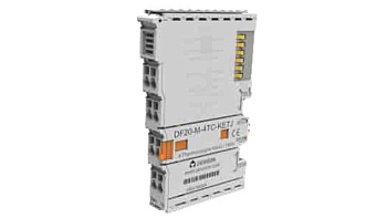 Модуль изм. теромар (TC) DF20-M-4TC-KETJ - Модуль измерения термопара (TC), тип датчика термопара тип K/E/T/J, разрешение 16 бит, тип монтажа: DIN35