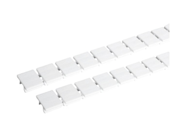 Маркировочные шильдики BB 13 - Маркировочне шильдики (полоска 10 шильдиков), для клемм UBJ2-6, чистая, цвет: белый