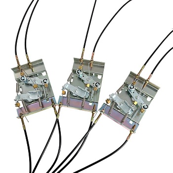 Механическая взаимная блокировка трех ВА-45 тросами EKF mbkt3-va-45